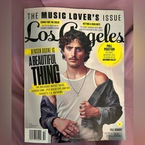 Benson Boone magazine